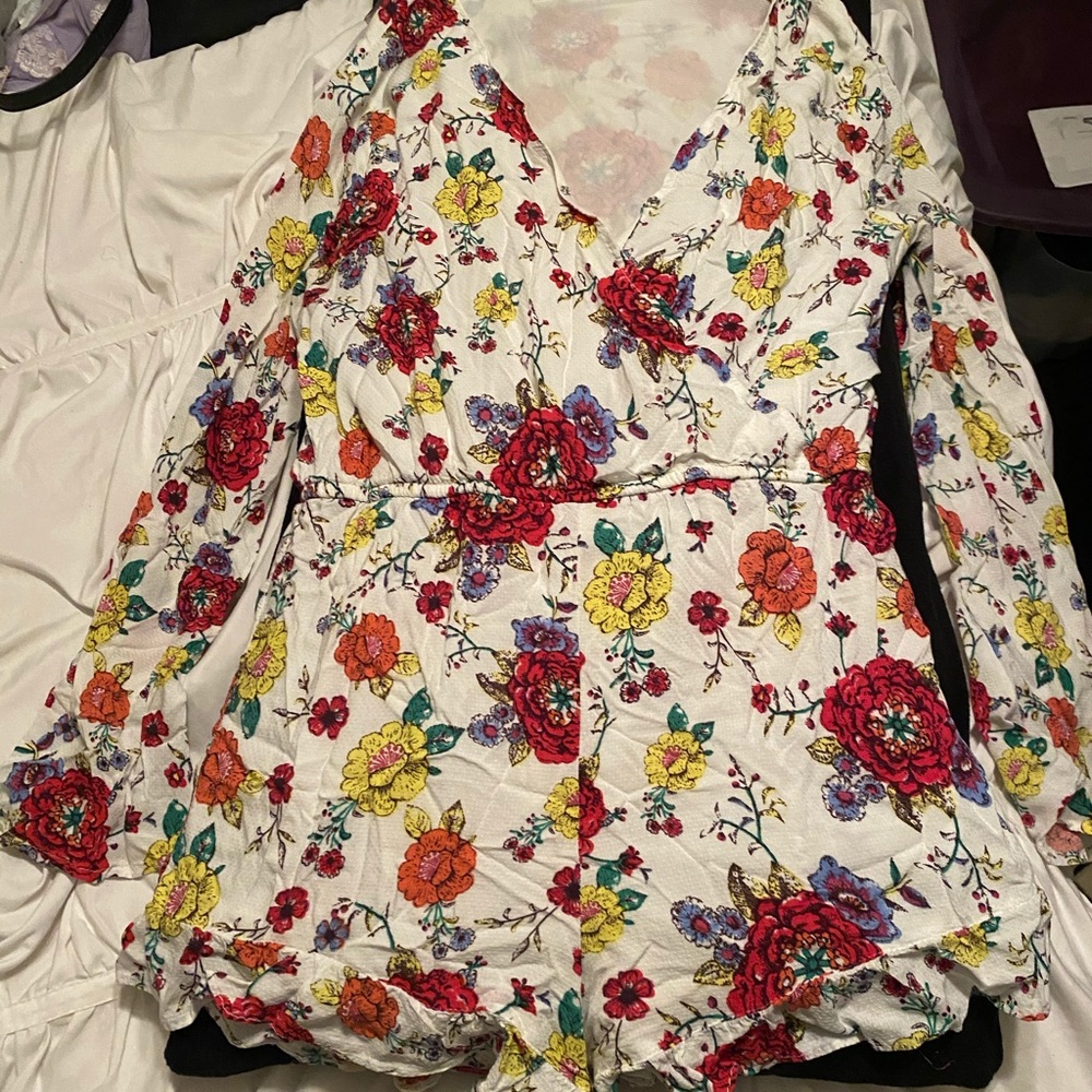 Floral Romper
